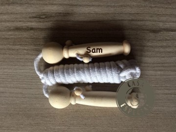 Springtouw naam branden